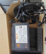 自用骨伽500W电源 静音款 额定500W 支持580显卡